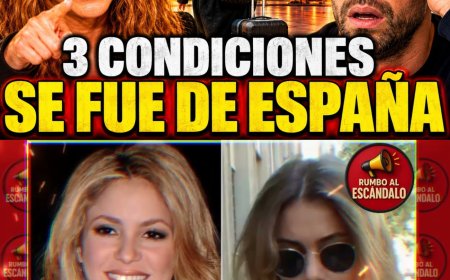 💥SHAKIRA ESTALLA AL SABER QUE CLARA CHÍA LE PUSO 3 CONDICIONES A PIQUÉ Y SE FUE DE ESPAÑA 