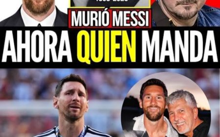 MESSI: la muerte de su padre abre una guerra por controlar su imperio