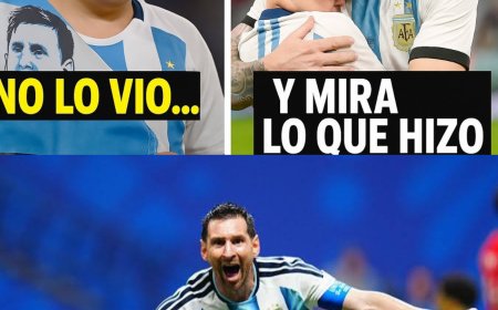 MESSI DIDN'T EVEN LOOK AT HIM... but 24 hours later he invited him onto the field — A STORY that mov