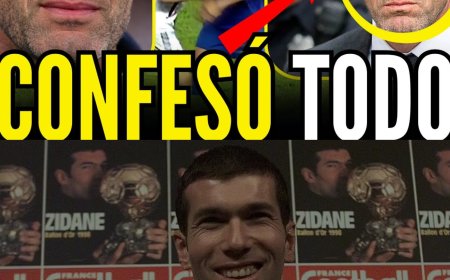 ZIDANE : La Verdad Salió A La Luz