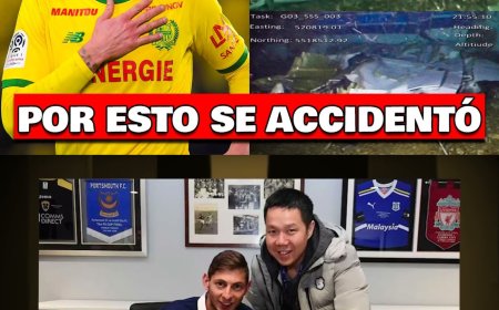 El día que murió Emiliano Sala - La TRAGEDIA aérea que conmovió al FÚTBOL