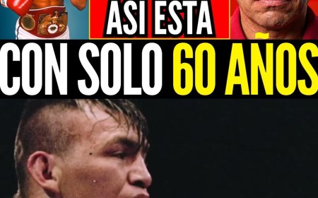 MAROMERO PÁEZ ASÍ VIVE HOY EL SHOWMAN DEL BOXEO MEXICANO, ES MUY TRISTE 
