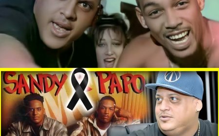 LA TRISTE HISTORIA DE SANDY Y PAPO | Papo muere en accidente en el 99, Sandy de un infarto en 2020