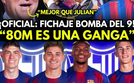 ÚLTIMA HORA: EL BARÇA SE CANSA DE JULIAN ALVAREZ Y FICHA A UN DELANTERO TOP MUNDIAL! l
