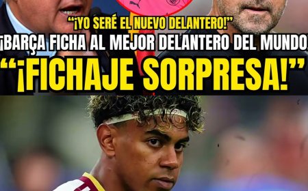 ¡SE ACABÓ! EL BARÇA EXPLOTA: ¡DESCARTA A JULIÁN Y FICHA AL MEJOR DELANTERO DEL MUNDO!  