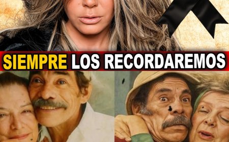 EL TRISTE FINAL DE 11 ACTRICES MEXICANAS QUE MURIERON DE CÁNCER 