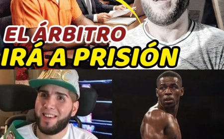¡A PRISIÓN! El Árbitro que MATÓ a PRICHARD COLÓN será CONDENADO 