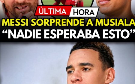 🚨ÚLTIMA HORA: MESSI PARALIZA EL MUNDO DEL FÚTBOL CON ESTE GESTO A MUSIALA TRAS SUS DESMAYOS 