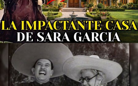 La SORPRENDENTE VIDA de SARA GARCÍA y su CASA | Desgracias, Secretos, Riqueza a