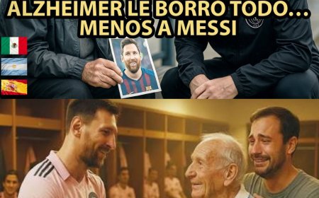FAN VIAJA 8000 KM CON SU PADRE CON ALZHEIMER PARA VER A MESSI… Y ÉL HACE ALGO QUE NADIE ESPERABA