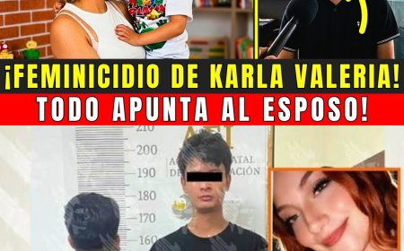 ¡NO FUE SUICIDIO! DETIENEN AL ESPOSO DE KARLA VALERIA POR PRESUNTO FEMINICIDIO EN PUEBLA 