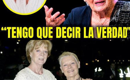 A los 91, Judi Dench por fin admite la verdad sobre los rumores de Maggie Smith 