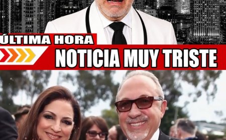HACE 13 MINUTOS: Triste noticia sobre EMILIO ESTEFAN: su esposa ha confirmad la desgarrador noticia. j