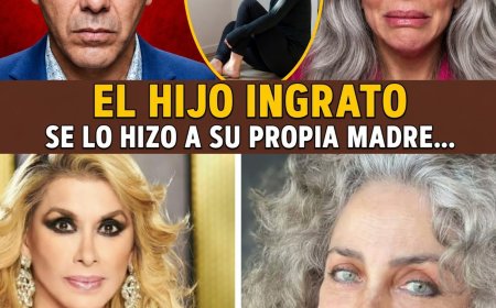 Verónica Castro: Su Propio Hijo la ATACÓ... El ASQUEROSO Secreto que ELLA Encubrió 20 Años. s