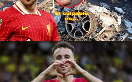 Última hora: Descubren sospechoso y modo de comisión del crimen en el accidente de Diogo Jota 