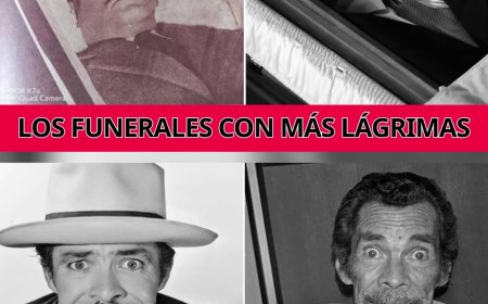 Los 13 funerales mas grandes de la historia cientos de desmayos causaron