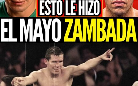 JULIO CESAR CHAVEZ: EL SECRETO DE MACHO CAMACHO Y LO QUE LE HIZO EL MAYO ZAMBADA